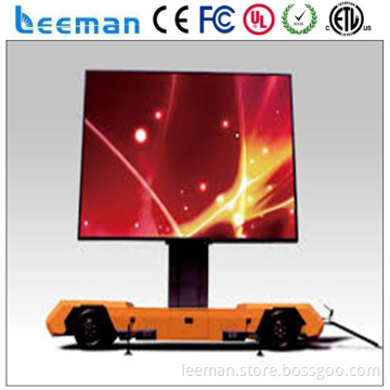 taxi led advertising board solar panel system home 5kw Leeman P10 outdoor mobile led screen